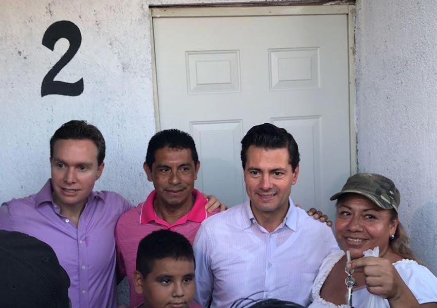 Entrega Peña Nieto casas a damnificados por sismo en Chiapas . Noticias en tiempo real