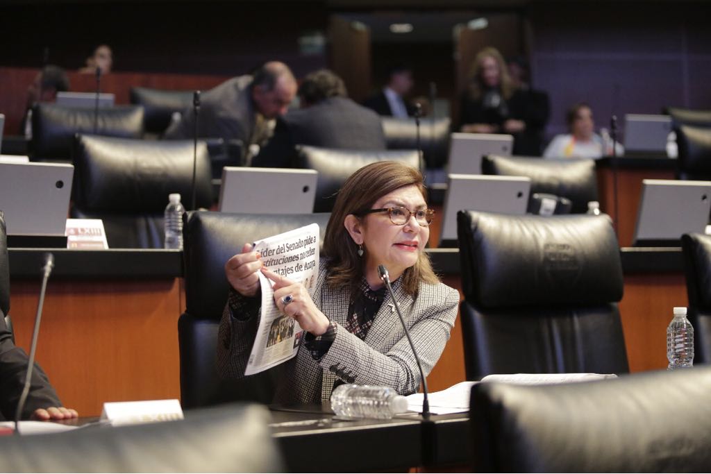 Cordero hace campaña contra Anaya en el Senado: De la Peña. Noticias en tiempo real