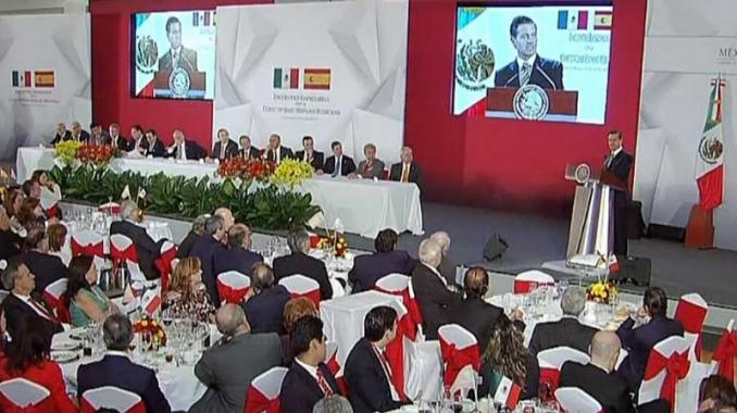 Destaca Peña Nieto mejores oportunidades con Pacto por México. Noticias en tiempo real