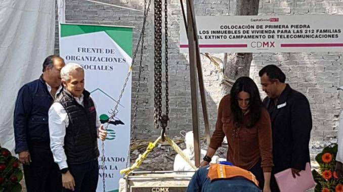 Inicia construcción de casas para 212 familias en Iztapalapa. Noticias en tiempo real