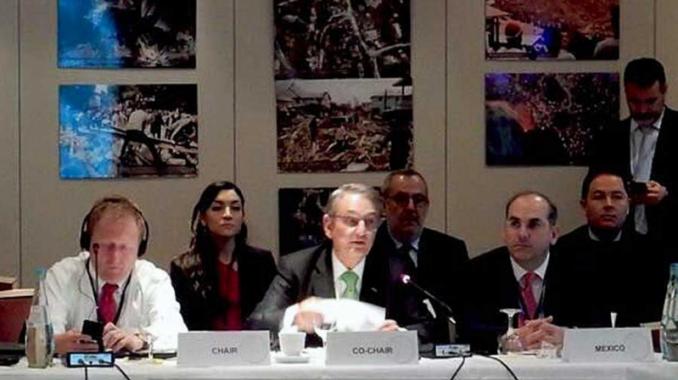 México asume copresidencia del Fondo Global de Desastres. Noticias en tiempo real