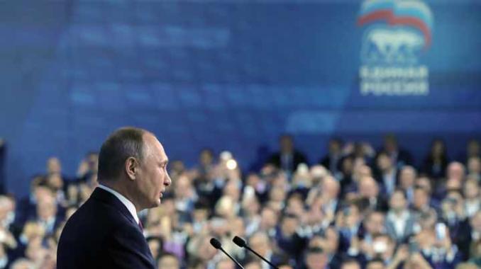 Putin presenta plan de modernización de Rusia; previo a elecciones. Noticias en tiempo real