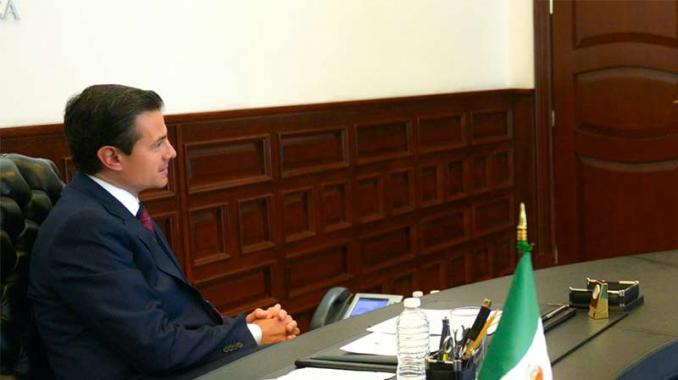 Peña Nieto instruye a gabinete a evaluar cooperación con EEUU. Noticias en tiempo real
