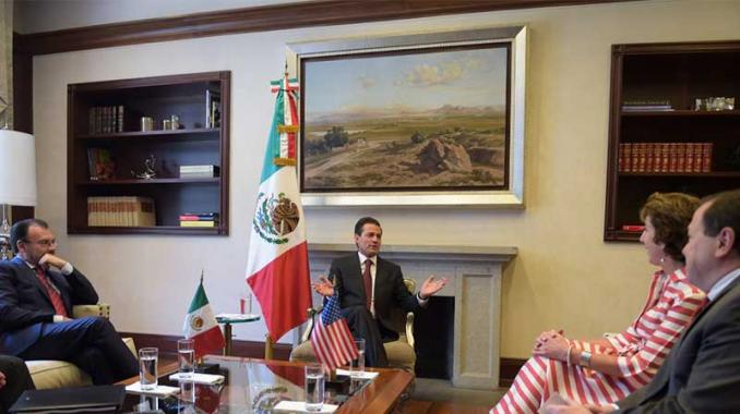 Peña Nieto reconoce labor de la diplomática Roberta Jacobson. Noticias en tiempo real