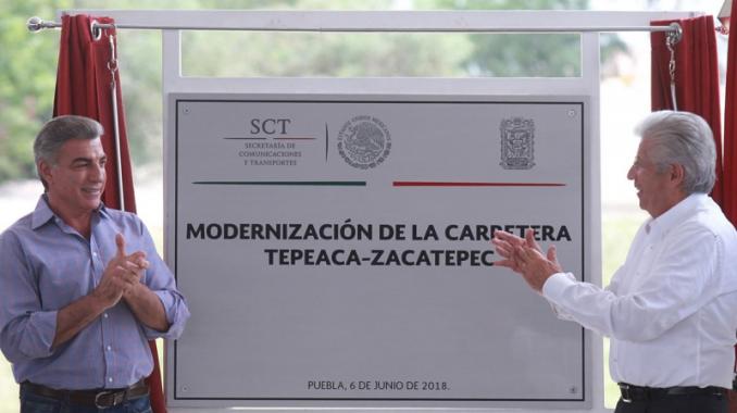 Gobiernos federal y estatal trabajan por mejor infraestructura para Puebla. Noticias en tiempo real