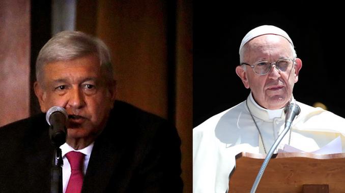 López Obrador formaliza invitación al Papa para participar en foros por la paz. Noticias en tiempo real