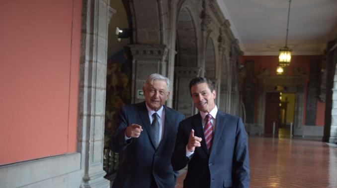 Se reúnen Peña Nieto y López Obrador. Noticias en tiempo real