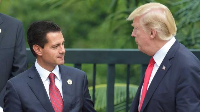 Peña Nieto analizará con Trump avances bilaterales en TLCAN. Noticias en tiempo real