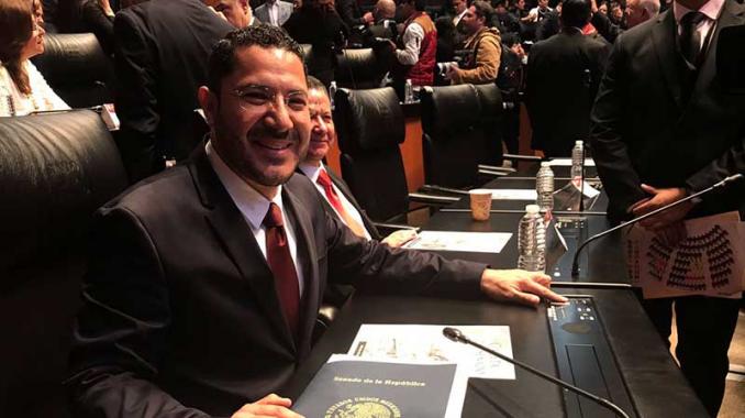 Martí Batres es elegido presidente del Senado. Noticias en tiempo real