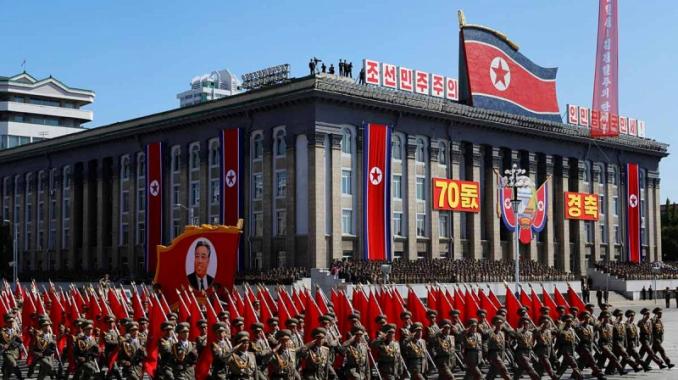 Sin misiles, Corea del Norte celebra 70° aniversario. Noticias en tiempo real