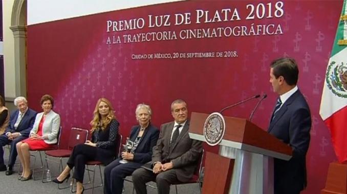 Como el país, el cine mexicano resurge con calidad internacional: Peña. Noticias en tiempo real