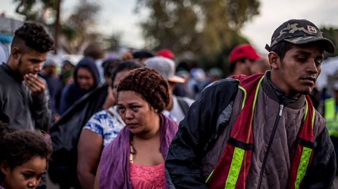 Presencia de migrantes en frontera podría originar conflicto diplomático: Segob. Noticias en tiempo real
