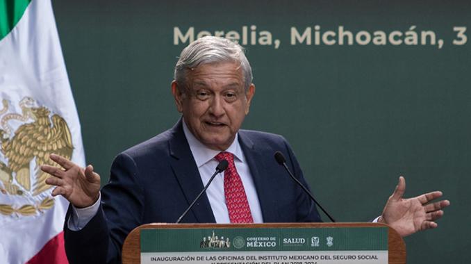 Salud y seguridad, retos del Gobierno Federal: López Obrador. Noticias en tiempo real