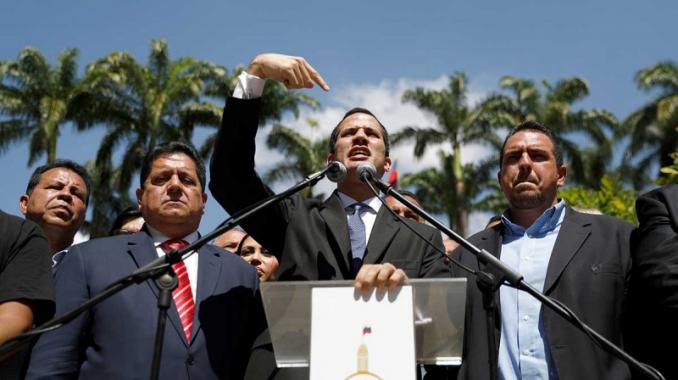 Trump reconoce a opositor Guaidó como presidente de Venezuela. Noticias en tiempo real