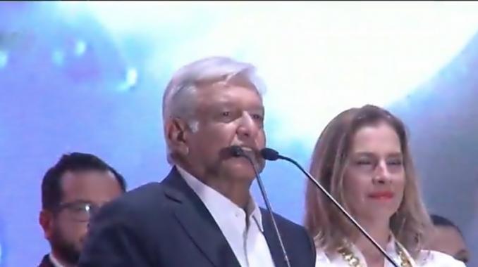 AMLO llama a la reconciliación y a trabajar por México. Noticias en tiempo real