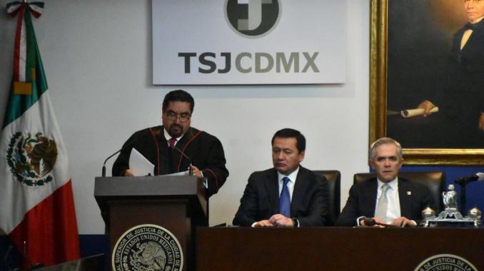 Concentra TSJ 13.6% de expedientes del país: Álvaro Augusto Pérez Juárez. Noticias en tiempo real
