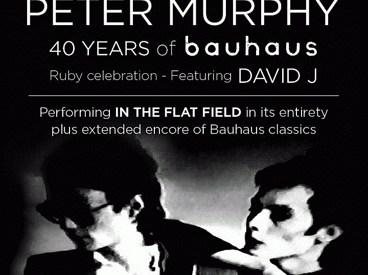 Peter Murphy y David J - 40 Años De Bauhaus: In The Flat Field en Guadalajara
