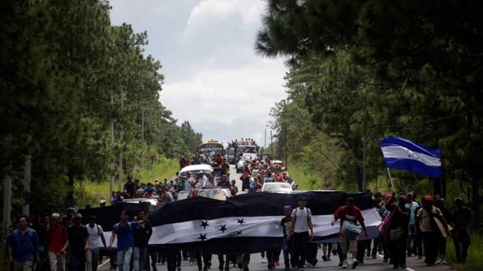 Amenaza Trump a Honduras por nueva caravana de migrantes. Noticias en tiempo real